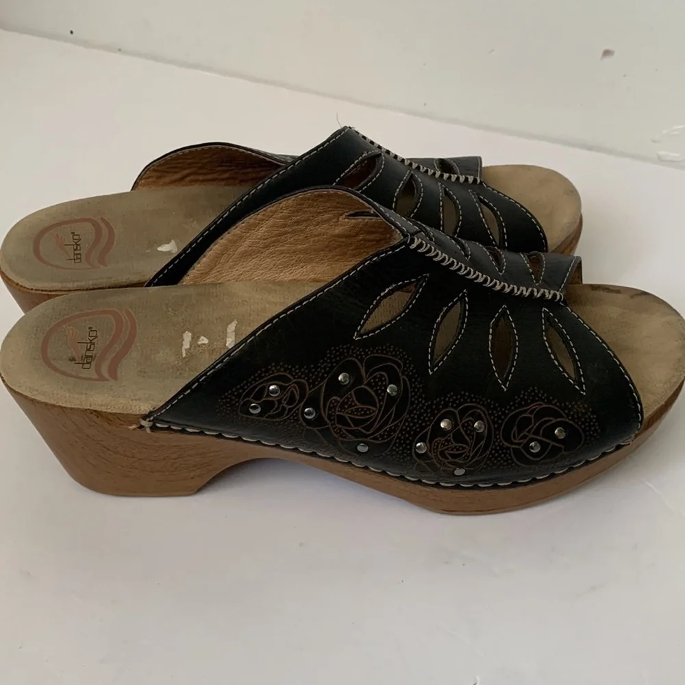 Dansko leather wedge